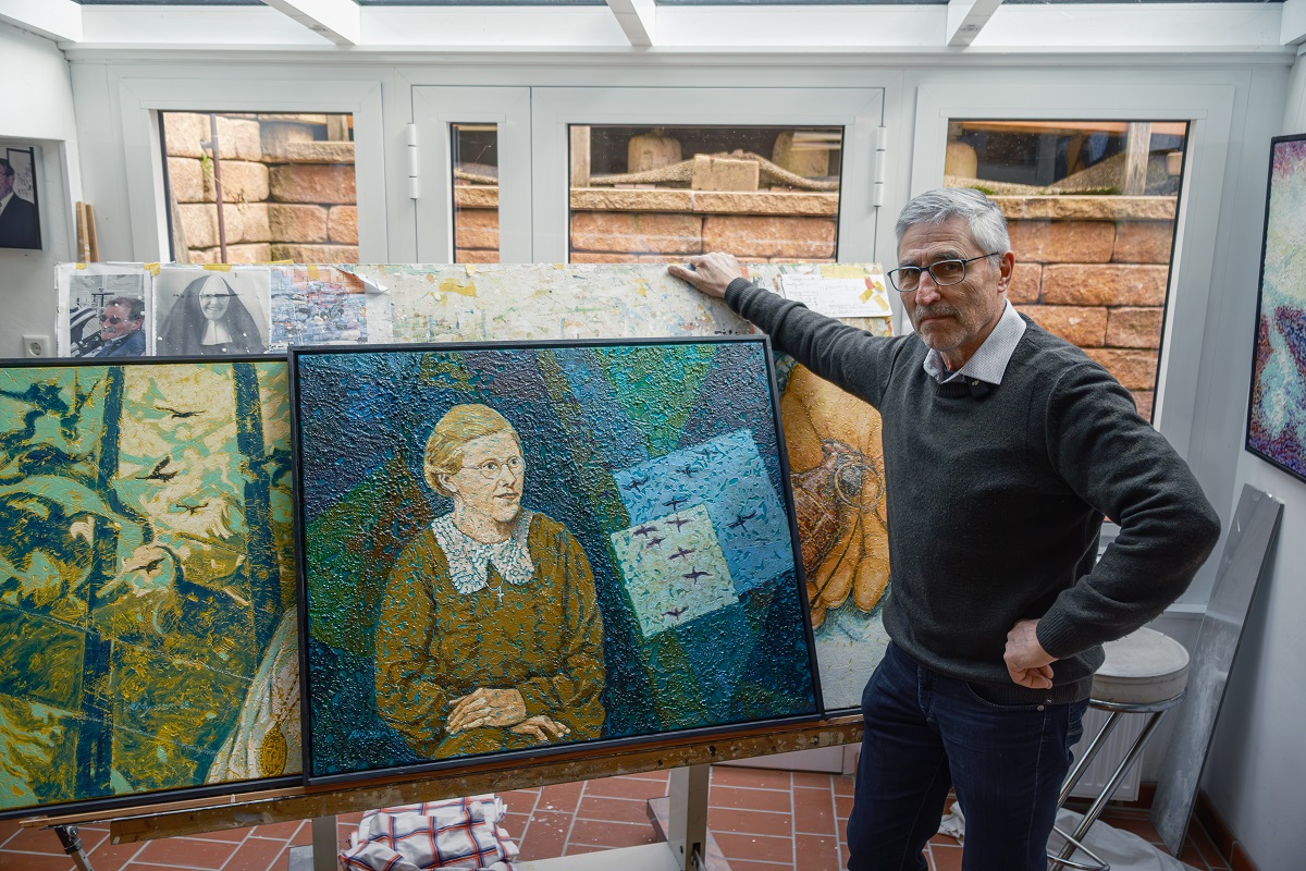 Vredeskunst geïnspireerd door het oorlogsdagboek van een zuster: ‘De oorlog staat niet centraal’